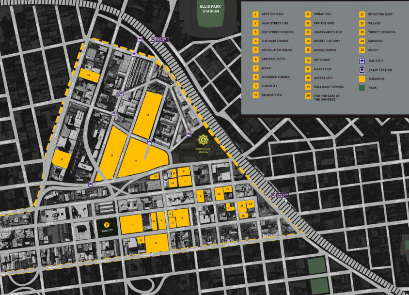 Directions & Map The Maboneng Precinct
